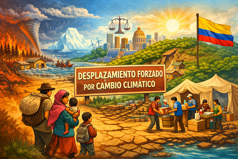 Cámara aprueba en cuarto debate proyecto que reconoce a las víctimas de desplazamiento forzado por causas ambientales 