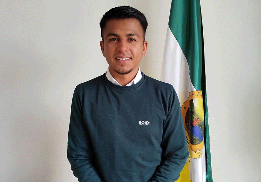 Mauricio Cárdenas, el concejal más joven de Chíquiza, es elegido presidente del Concejo Municipal para 2026