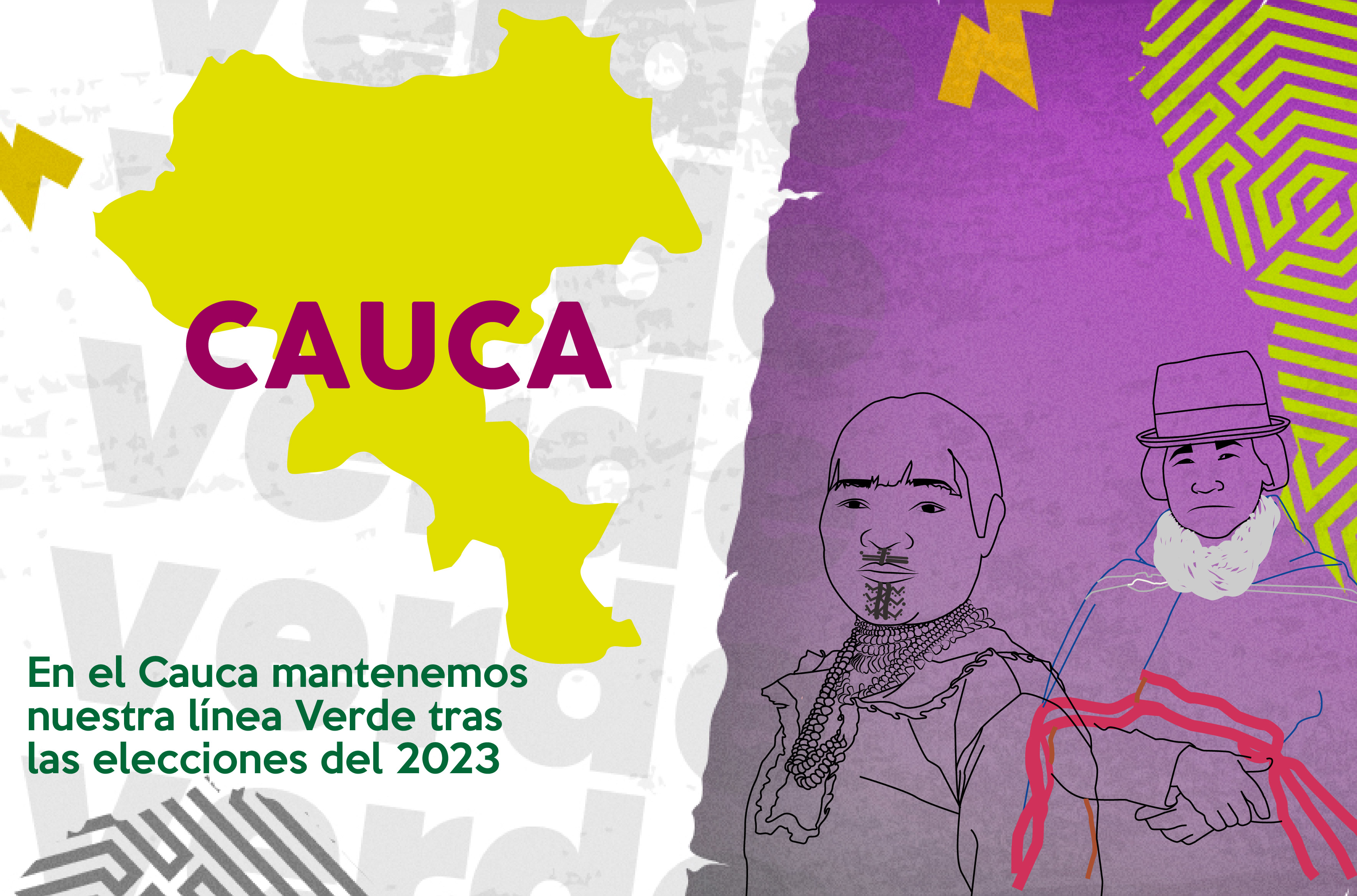 En el Cauca mantenemos nuestra línea Verde tras las elecciones del 2023