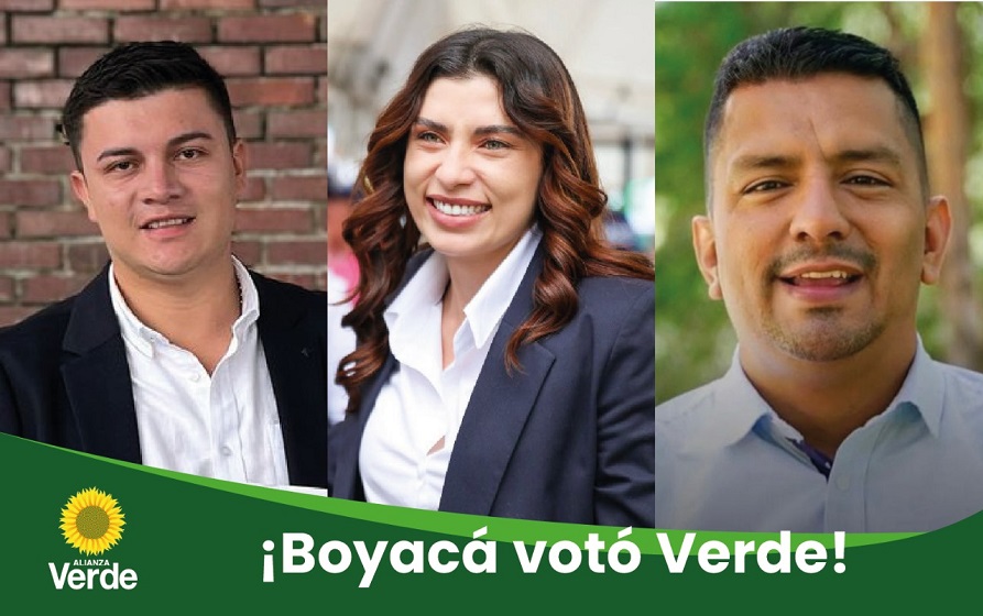 Triunfo absoluto del Partido Alianza Verde en elecciones atípicas en Boyacá