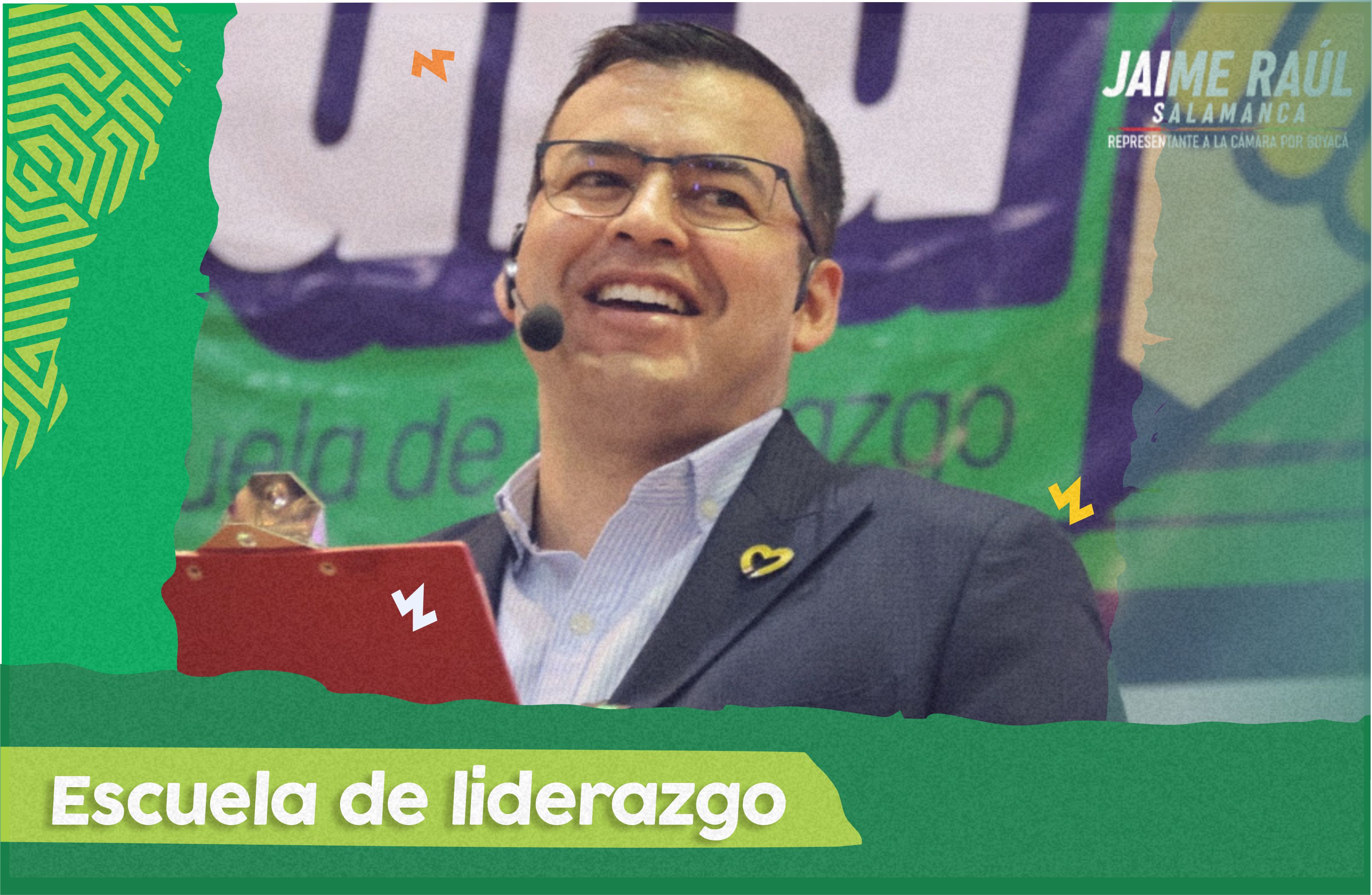 Representante Jaime Raúl retoma su escuela de liderazgo en Boyacá