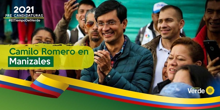 Los encuentros ciudadanos impulsados por el precandidato presidencial, Camilo Romero, llegan hoy a Manizales